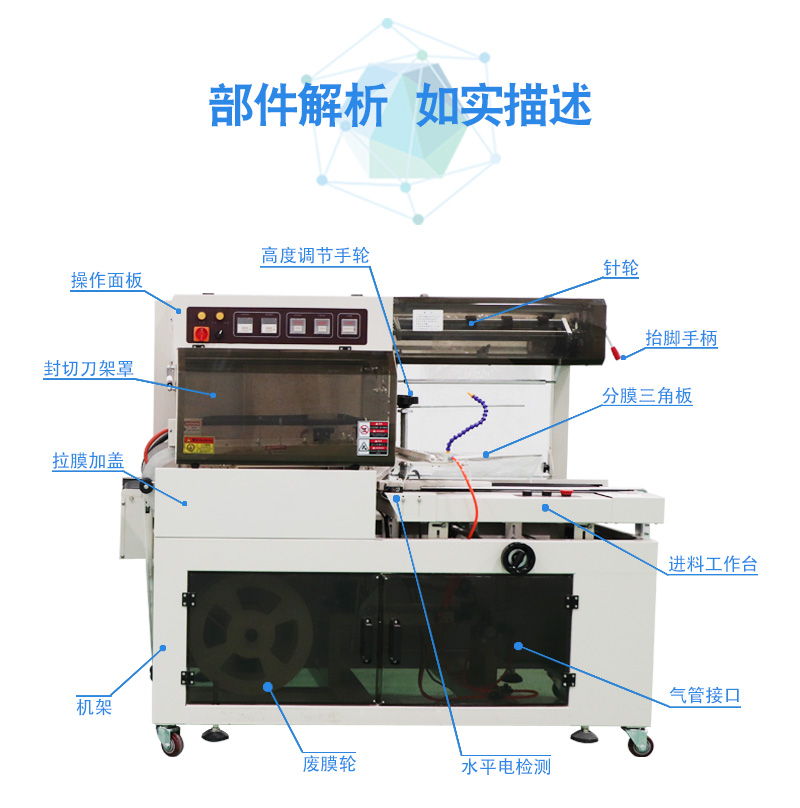 熱收縮杯子包裝機(jī)(圖2)