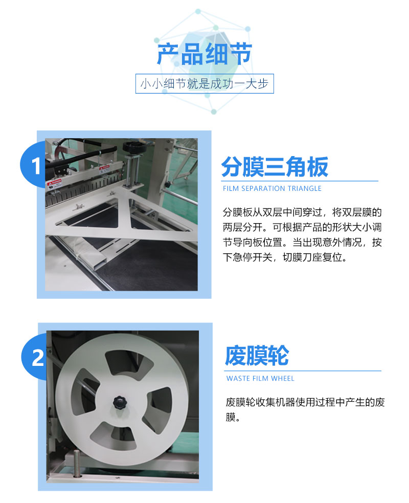 熱收縮餐具包裝機(jī)(圖2)